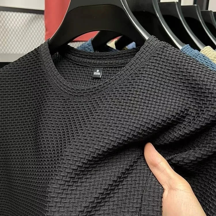 Bamboo Mesh Ice Silk T-shirt
